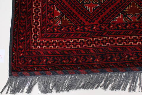 Kunduz Blue Hand Knotted 31 X 49  Area Rug 250-27434 Image 5