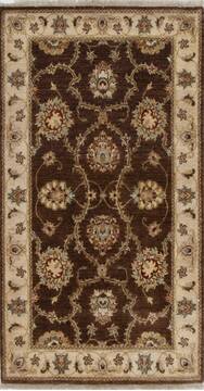 Ziegler Beige Hand Knotted 3'0" X 5'4"  Area Rug 250-27435