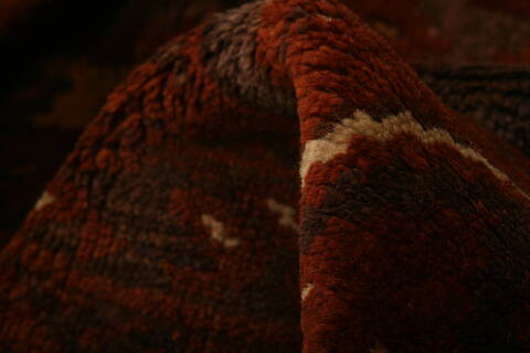 Kunduz Red Hand Knotted 35 X 52  Area Rug 100-27445 Image 1
