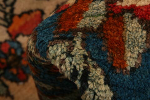 Bakhtiar Multicolor Hand Knotted 410 X 81  Area Rug 100-27456 Image 1