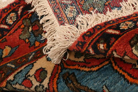 Bakhtiar Multicolor Hand Knotted 410 X 81  Area Rug 100-27456 Image 4