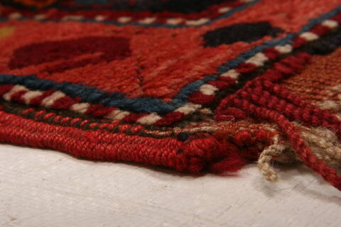Kazak Red Hand Knotted 57 X 89  Area Rug 100-27470 Image 1