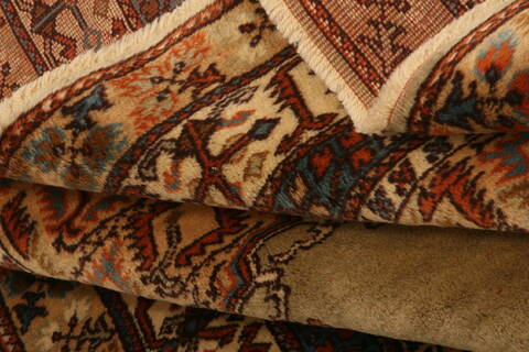 Kazak Beige Hand Knotted 46 X 77  Area Rug 100-27471 Image 3