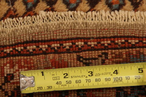 Kazak Beige Hand Knotted 46 X 77  Area Rug 100-27471 Image 5