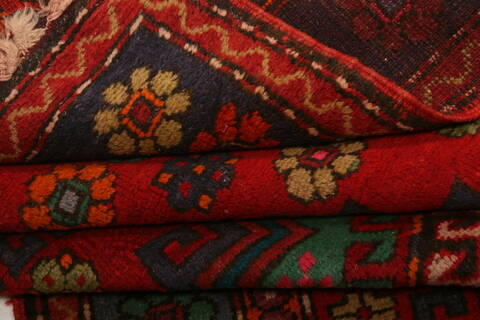 Kazak Red Hand Knotted 50 X 74  Area Rug 100-27473 Image 4