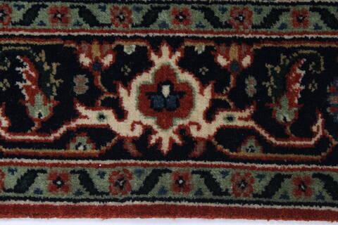 Herati Green Hand Knotted 31 X 51  Area Rug 250-27476 Image 2