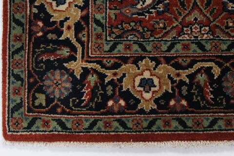 Herati Green Hand Knotted 31 X 51  Area Rug 250-27476 Image 4