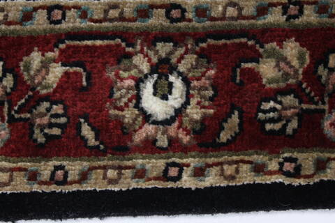 Tabriz Green Hand Knotted 32 X 51  Area Rug 250-27477 Image 2