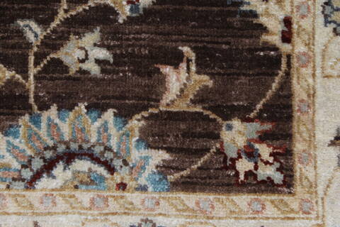 Ziegler Beige Hand Knotted 211 X 411  Area Rug 250-27478 Image 10