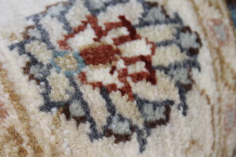 Ziegler Beige Hand Knotted 211 X 411  Area Rug 250-27478 Image 12