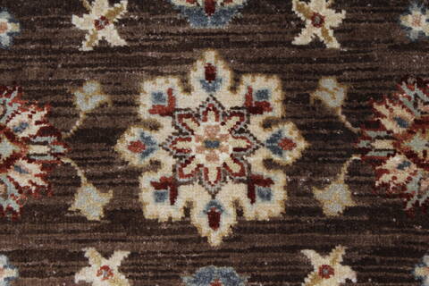 Ziegler Beige Hand Knotted 211 X 411  Area Rug 250-27478 Image 6