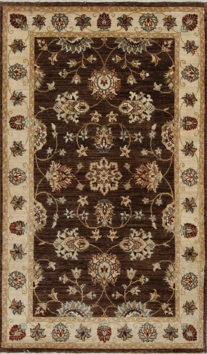 Ziegler Beige Hand Knotted 211 X 411  Area Rug 250-27478 Image 0