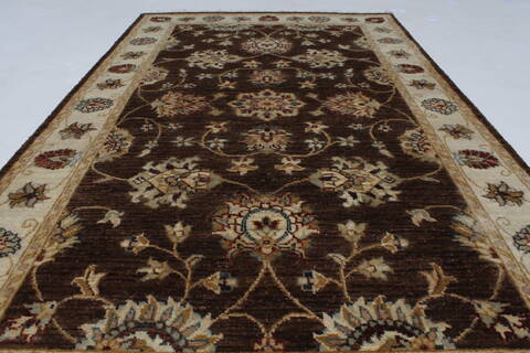 Ziegler Beige Hand Knotted 30 X 411  Area Rug 250-27481 Image 4