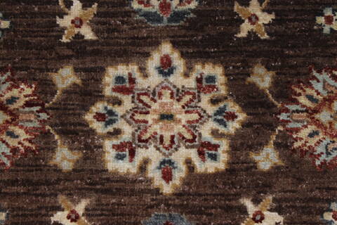 Ziegler Beige Hand Knotted 30 X 411  Area Rug 250-27481 Image 6