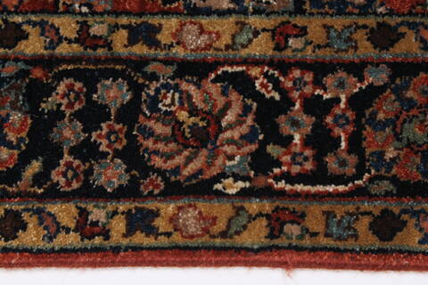 Sarouk Green Hand Knotted 30 X 50  Area Rug 250-27482 Image 3