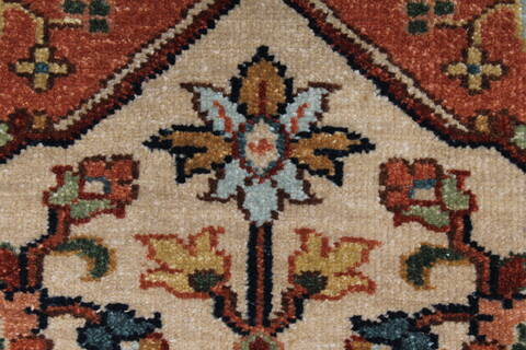 Serapi White Hand Knotted 30 X 50  Area Rug 250-27487 Image 8