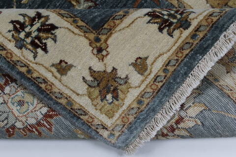 Ziegler Beige Hand Knotted 30 X 411  Area Rug 250-27494 Image 2