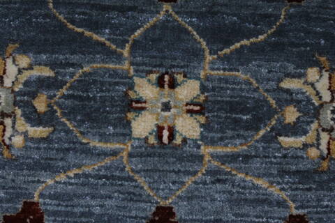 Ziegler Beige Hand Knotted 30 X 411  Area Rug 250-27494 Image 6