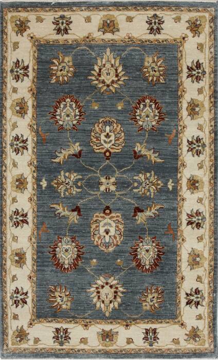 Ziegler Beige Hand Knotted 30 X 411  Area Rug 250-27494 Image 0