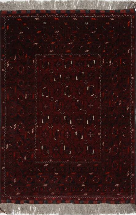 Kunduz Blue Hand Knotted 34 X 48  Area Rug 250-27496 Image 0