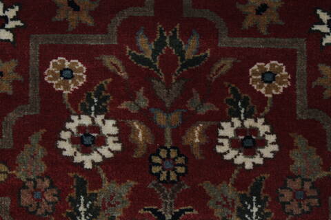 Semnan Beige Hand Knotted 30 X 410  Area Rug 250-27499 Image 10