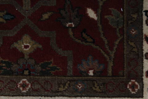 Semnan Beige Hand Knotted 30 X 410  Area Rug 250-27499 Image 11