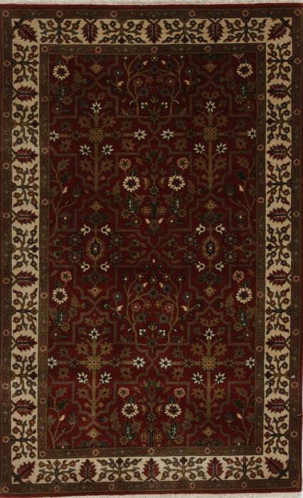 Semnan Beige Hand Knotted 30 X 410  Area Rug 250-27499 Image 0