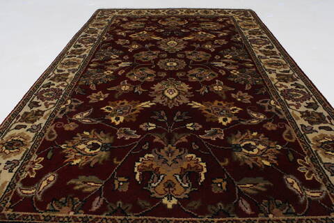Kashmar Beige Hand Knotted 30 X 51  Area Rug 250-27512 Image 1