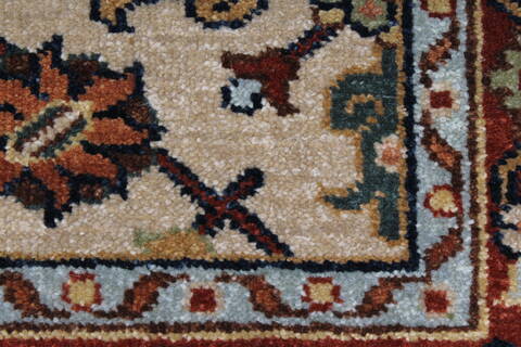 Serapi Multicolor Hand Knotted 30 X 411  Area Rug 250-27518 Image 8