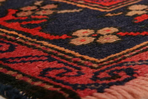 Karabakh Red Hand Knotted 46 X 70  Area Rug 100-27524 Image 1