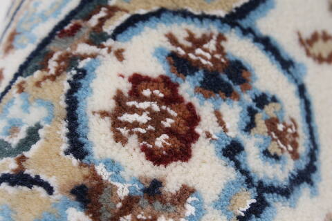 Nain Beige Hand Knotted 30 X 51  Area Rug 250-27529 Image 2