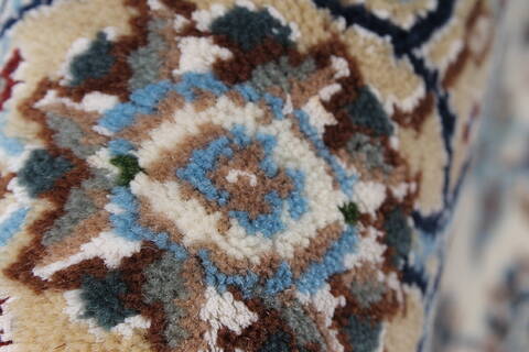 Nain Beige Hand Knotted 30 X 51  Area Rug 250-27529 Image 3