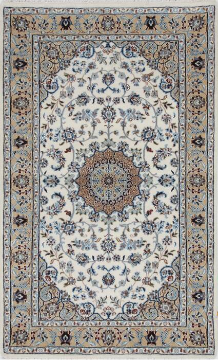 Nain Beige Hand Knotted 30 X 51  Area Rug 250-27529 Image 0