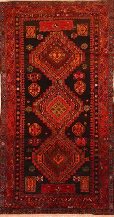 Kazak Red Hand Knotted 50 X 97  Area Rug 100-27536 Image 0