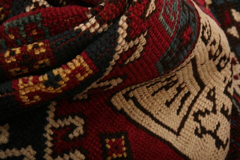 Karabakh Red Hand Knotted 41 X 83  Area Rug 100-27545 Image 1