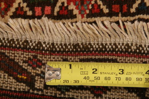 Bakhtiar Red Hand Knotted 33 X 53  Area Rug 100-27562 Image 4