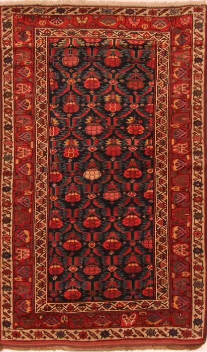 Bakhtiar Red Hand Knotted 33 X 53  Area Rug 100-27562 Image 0