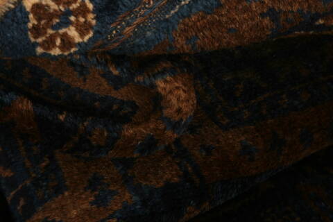 Baluch Brown Hand Knotted 57 X 98  Area Rug 100-27572 Image 1