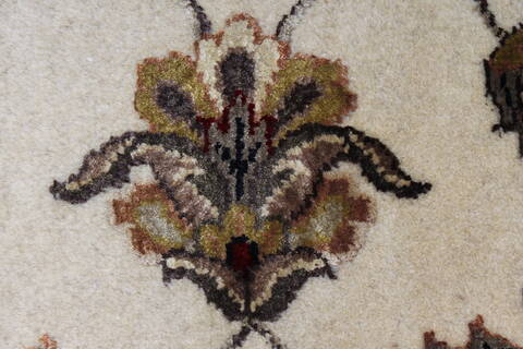 Kashmir Beige Hand Knotted 30 X 51  Area Rug 250-27578 Image 7