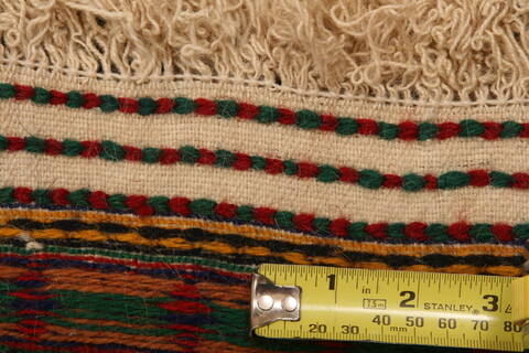 Kilim White Flat Woven 37 X 511  Area Rug 100-27581 Image 4