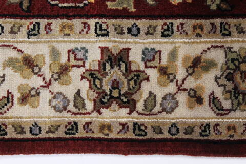 Tabriz Beige Hand Knotted 32 X 50  Area Rug 250-27582 Image 2