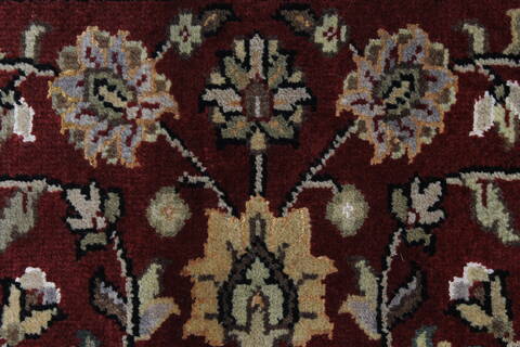 Tabriz Beige Hand Knotted 32 X 50  Area Rug 250-27582 Image 6