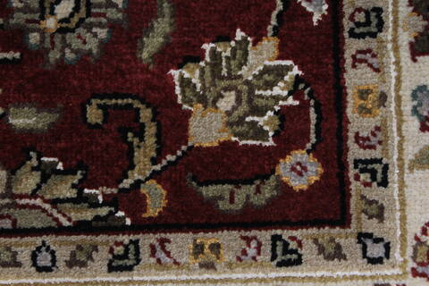 Tabriz Beige Hand Knotted 32 X 50  Area Rug 250-27582 Image 7