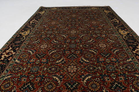 Herati Green Hand Knotted 31 X 51  Area Rug 250-27594 Image 3