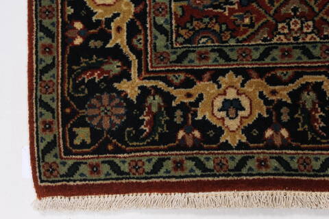 Herati Green Hand Knotted 31 X 51  Area Rug 250-27594 Image 6