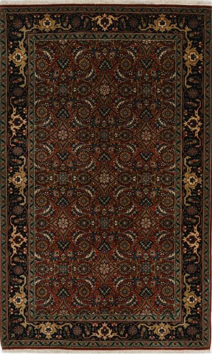Herati Green Hand Knotted 31 X 51  Area Rug 250-27594 Image 0