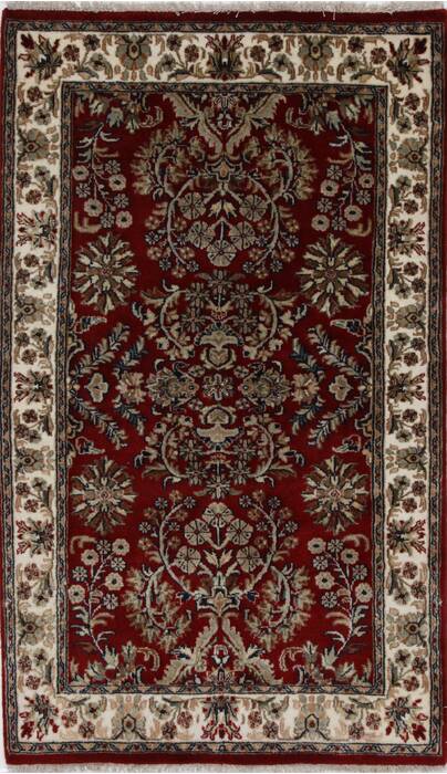 Sarouk Beige Hand Knotted 30 X 51  Area Rug 250-27597 Image 0