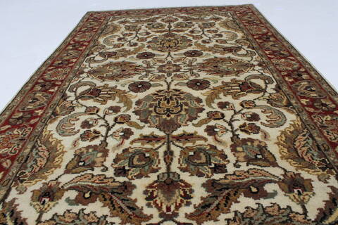 Kashan Brown Hand Knotted 31 X 51  Area Rug 250-27599 Image 2