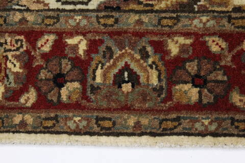 Kashan Brown Hand Knotted 31 X 51  Area Rug 250-27599 Image 3
