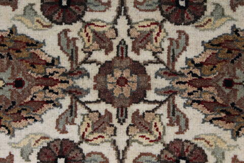 Kashan Brown Hand Knotted 31 X 51  Area Rug 250-27599 Image 4